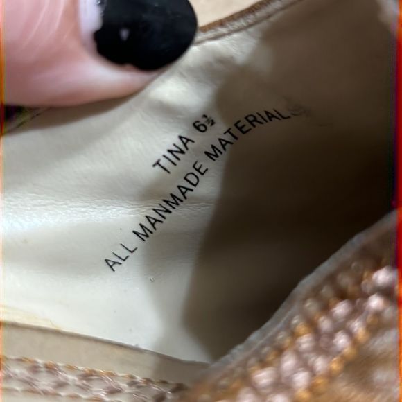 Dollhouse Western Pointy Square Toe Jeweled Mules Sz 6.5" - Picture 10 of 11